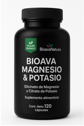 BIOAVA MAGNESIO & POTASIO Bioavanatura